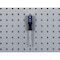 Triton Products 1-1/2 In. Single Rod (Straight) Steel Pegboard Hook for LocBoard, PK5 51110 - alternate 2